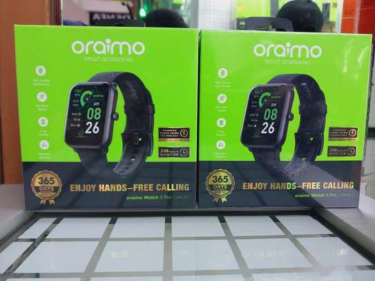 oraimo Watch 3 Pro BT Call 1.83'' Touch Screen 120+ Sport image 2
