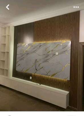 WPC flutted wall panels in Kenya image 2