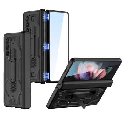 GKK MAGNETIC STAND HINGED ARMOR GLASS SCREEN CASE image 1