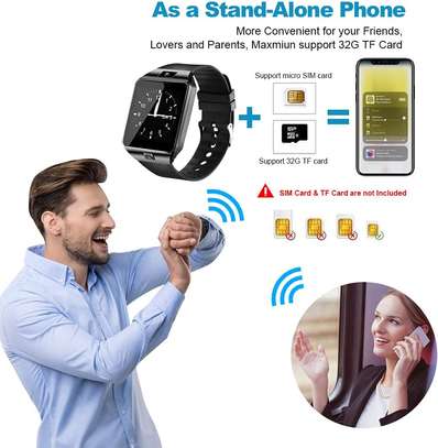 Smartwatch DZ09 support SIM card image 2