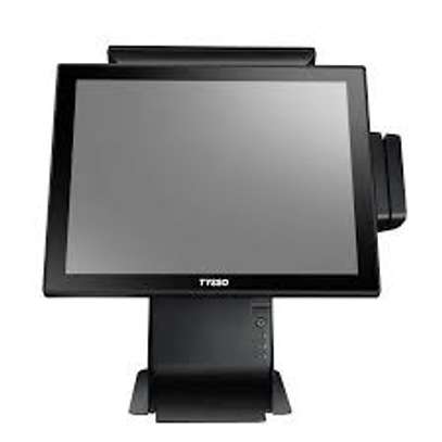 All in one POS Touch screen monitor with MSR image 3