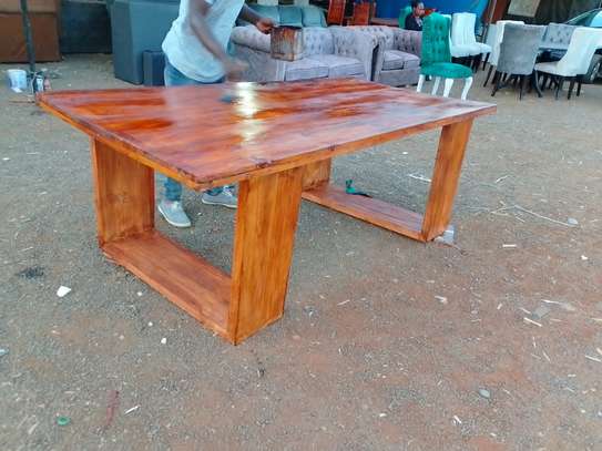 Customized 8 seater table image 1