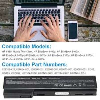 HP EliteBook 8460P 8460W 8470P 8470W 8560P 8570P battery image 2
