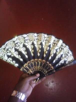 Fabric hand fans image 2
