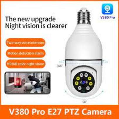 V380 PRO E27 360 Degree 1080P Wireless IP Camera image 1