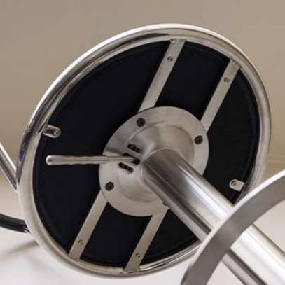 Barstool: Adjustable Swivel Gas Lift Barstool image 5