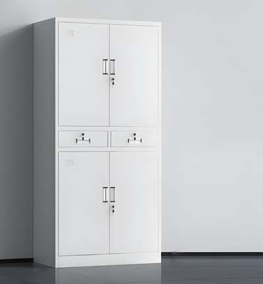 4 Door Filling Office Cabinet with Drawers image 6