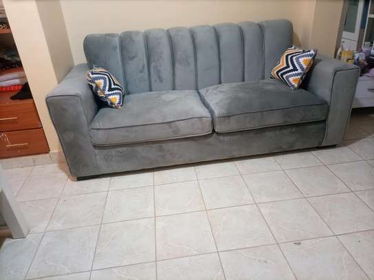 3seater sofa made by hardwood image 1