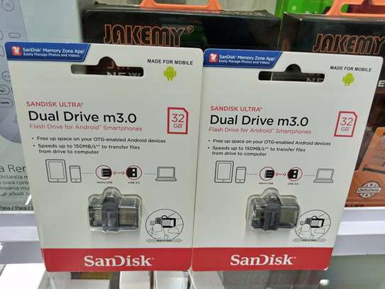 Sandisk High Speed Ultra Dual - USB 3.0 OTG - 32GB Flashdisk image 2