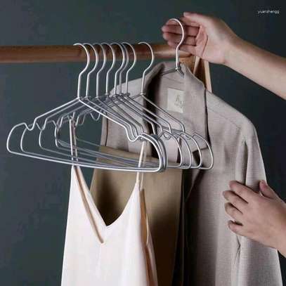 10pcs stainless steel hangers image 5