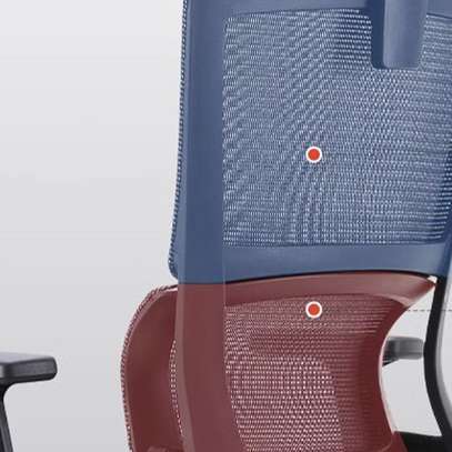 Office Chair; Modern Top Style Orthopedic High Back Chair image 2