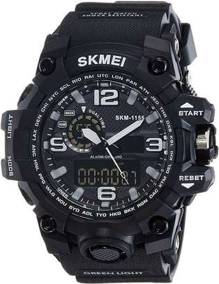 SKMEI 1155 Men's Hybrid Dual Time Digital Sports image 1