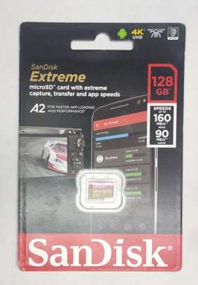 SanDisk 128GB Extreme UHS-I microSDHC Memory Card with SD Adapter image 3