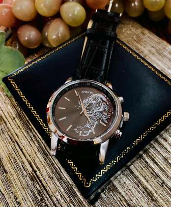 WOKAI Quartz Stainless-Steel Stylish Wristwatches for Men image 2