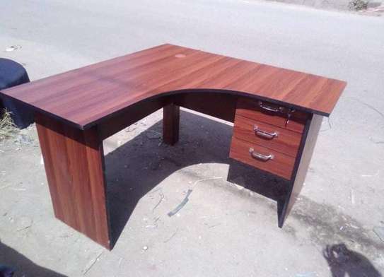 Executive l shape office desks image 1