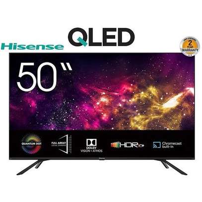 Hisense 55" 55U7Q UHD 4K Smart Frameless QLED Television - Black-new image 1