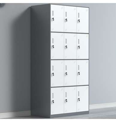 Office Cabinet : 12-Locker Orphage Storage Cabinet image 1