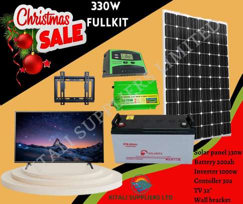 Solarmax Solar Fullkit  330watts with solarpex battery image 1