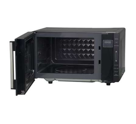 Mika Microwave Oven, 23L, Digital, Solo, Black image 2