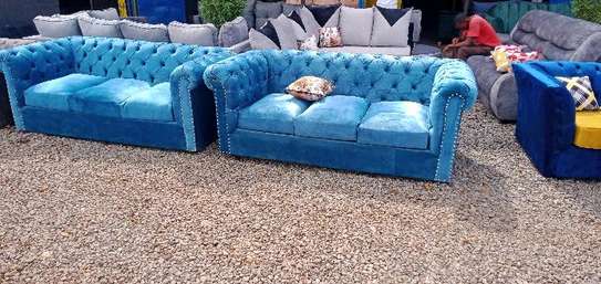 Chester sofa set made by hand wood and good quality material image 2
