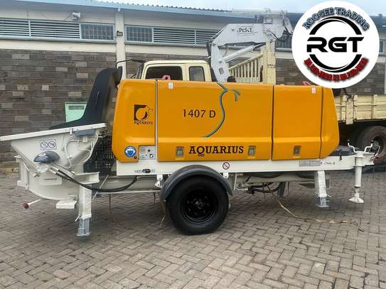 FIXED/STATIONARY/MOBILE CONCRETE PUMP FOR SALE image 1