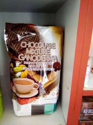 Chocolate coffee mixture with ganoderma image 2