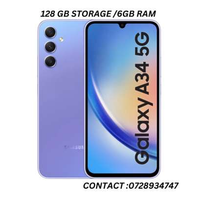 SAMSUNG A34 5G 128GB/ 6GB RAM image 1