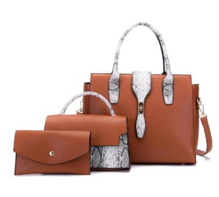 3 in 1 handbags (With animal print) image 1