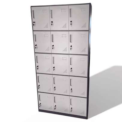 Office Cabinet;15-Compartment Steel Office Organizer Cabinet image 4