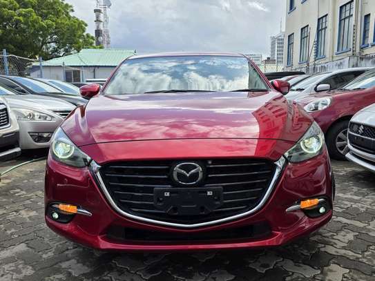 Mazda axela diesel red wine image 2