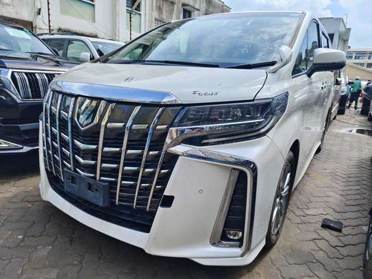 Toyota Alphard Sunroof white 2018 image 3