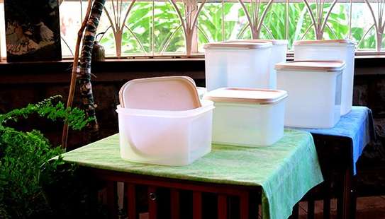 FOR SALE: Tupperware Brand Modular Mates Squares Set image 4