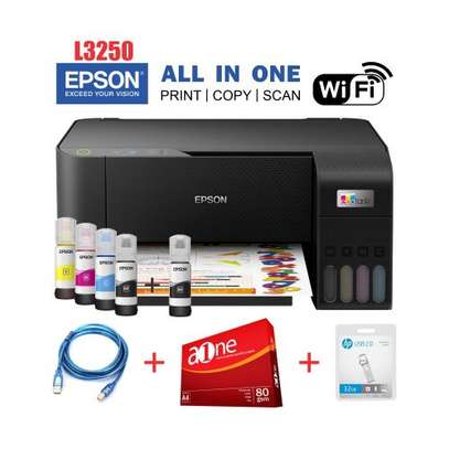 Epson EcoTank L3250 A4 WIRELESS Printer (All-in-One)+Rim image 1