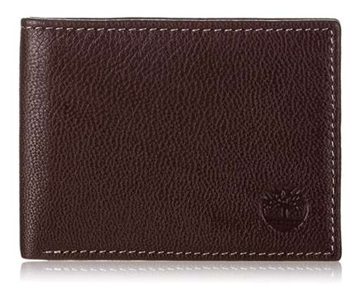 TIMBERLAND MEN’S LEATHER WALLET – BROWN image 3