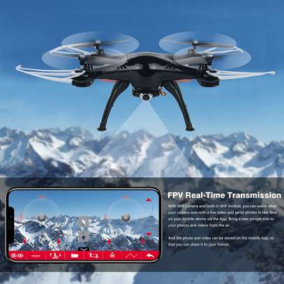 Cheerwing Syma X5SW-V3 FPV Drone with 720P Camera for Adults and Kids, One Key Start, Altitude Hold, Custom Flight image 2