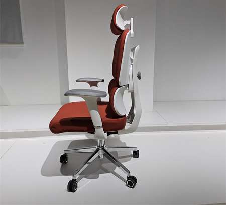Orange Orthopedic Office Chair image 10