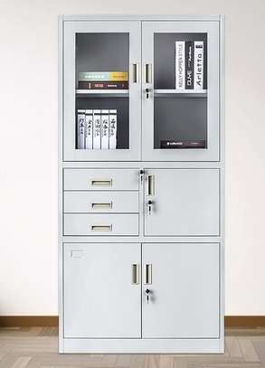 Office Cabinet: Office Cabinet with Lockable Compartments image 3