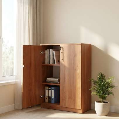 2-Door Wooden Credenza image 6