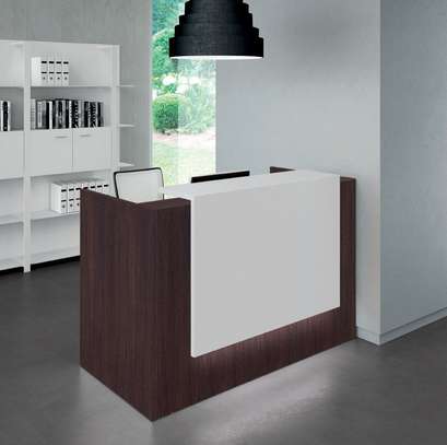 Reception Desk; Office Reception Counter Desk image 7