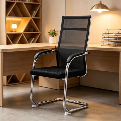 Office Chair ; Mesh Visitor's Conference Chair image 2
