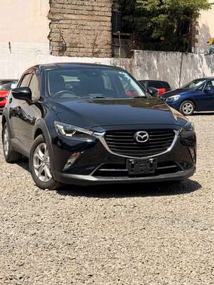 Mazda CX3 black color fully loaded 2019 model. image 3