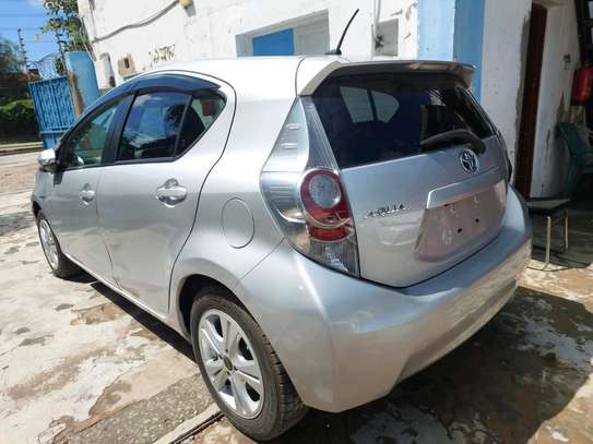 Make Toyota Aqua silver 2017 model. image 10
