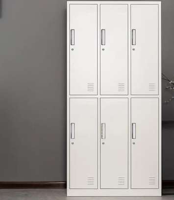 Office Cabinet; Smart Steel Decor 6 Compartment Cabinet image 2