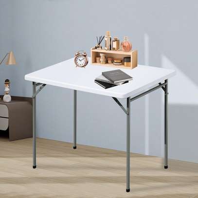 Foldable Table; Portable Plastic Foldable Table image 5