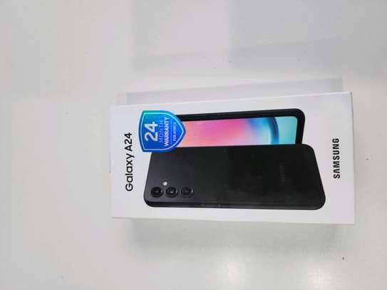 New Samsung A24 128+6gb (2yr warranty) image 1