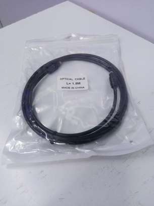 QUALITY 1.5m Digital Optical Cable Lead Male To Plug SPDIF image 1
