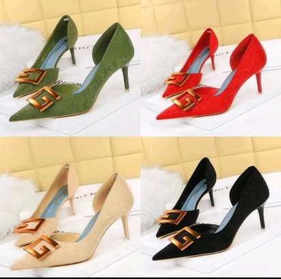 Ladies fancy heels 
Sizes 
37_42 
Now ksh 2500 ✅✅ image 1