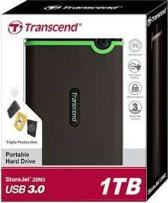 1TB Transcend Portable Hard Drive image 1