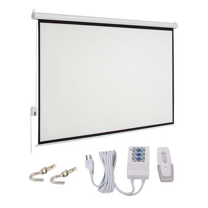 96*96 Electric Wall-Mount Projector Screen image 2