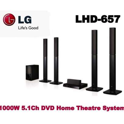 LG LHD-657- 1000W 5.1Ch DVD Home Theatre System image 1